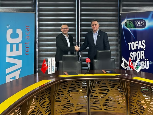 Avec Rent a Car, TOFAŞ Spor Kulübü ile Sponsorluk Anlaşmasına İmza Attı