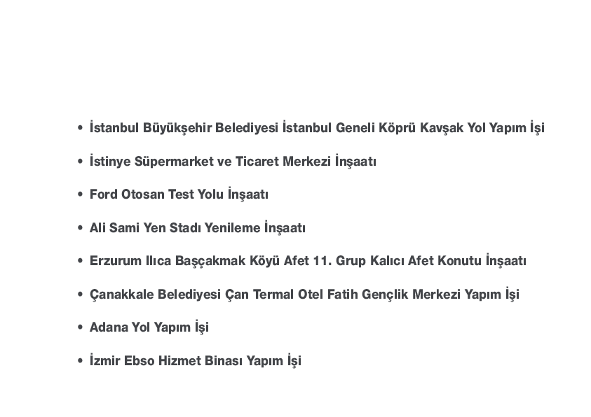 Diğer Projelerimiz - 2