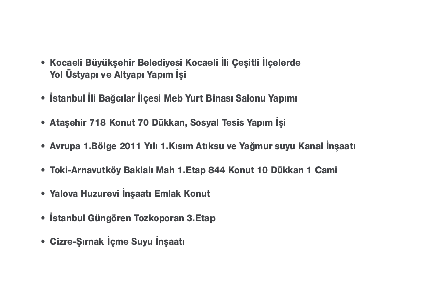 Diğer Projelerimiz - 3
